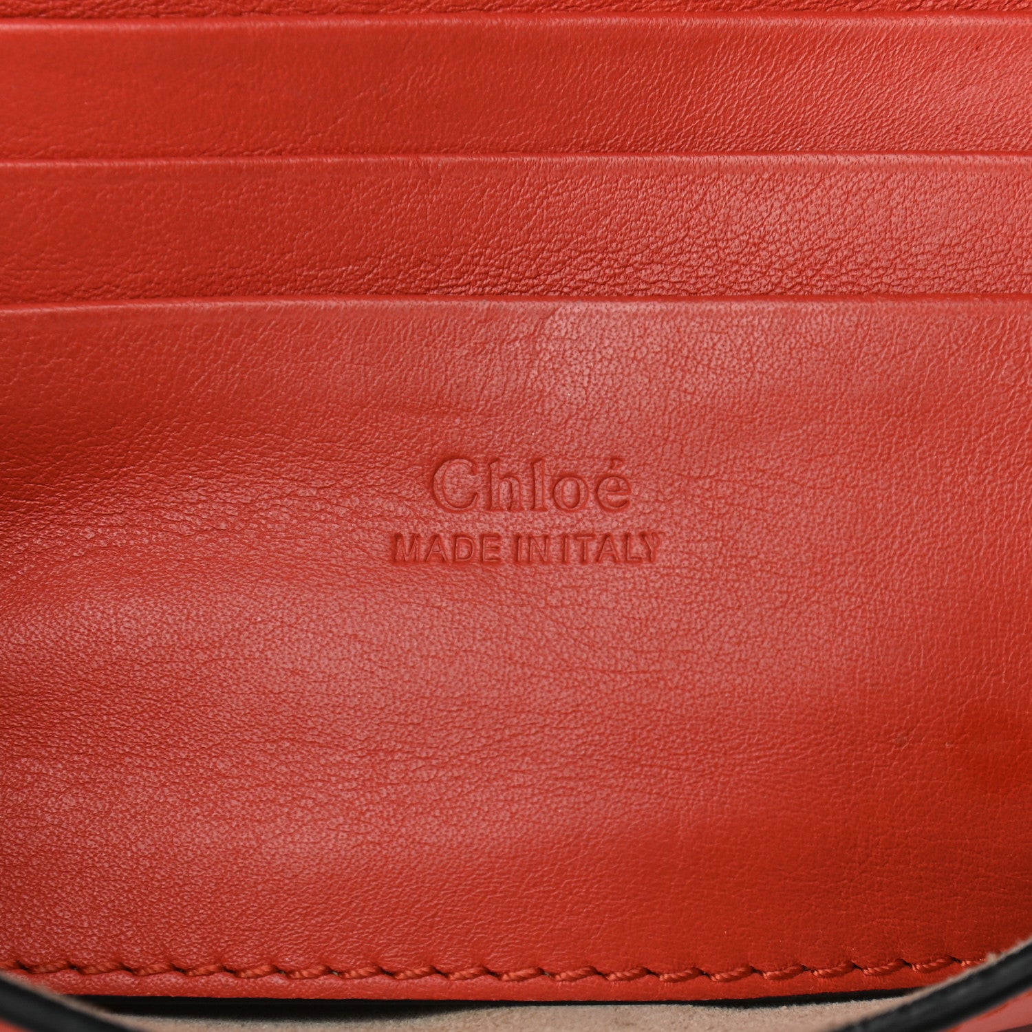 Chloe Suede Calfskin Mini Faye Shoulder Bag Earthy Red 5 of 9
