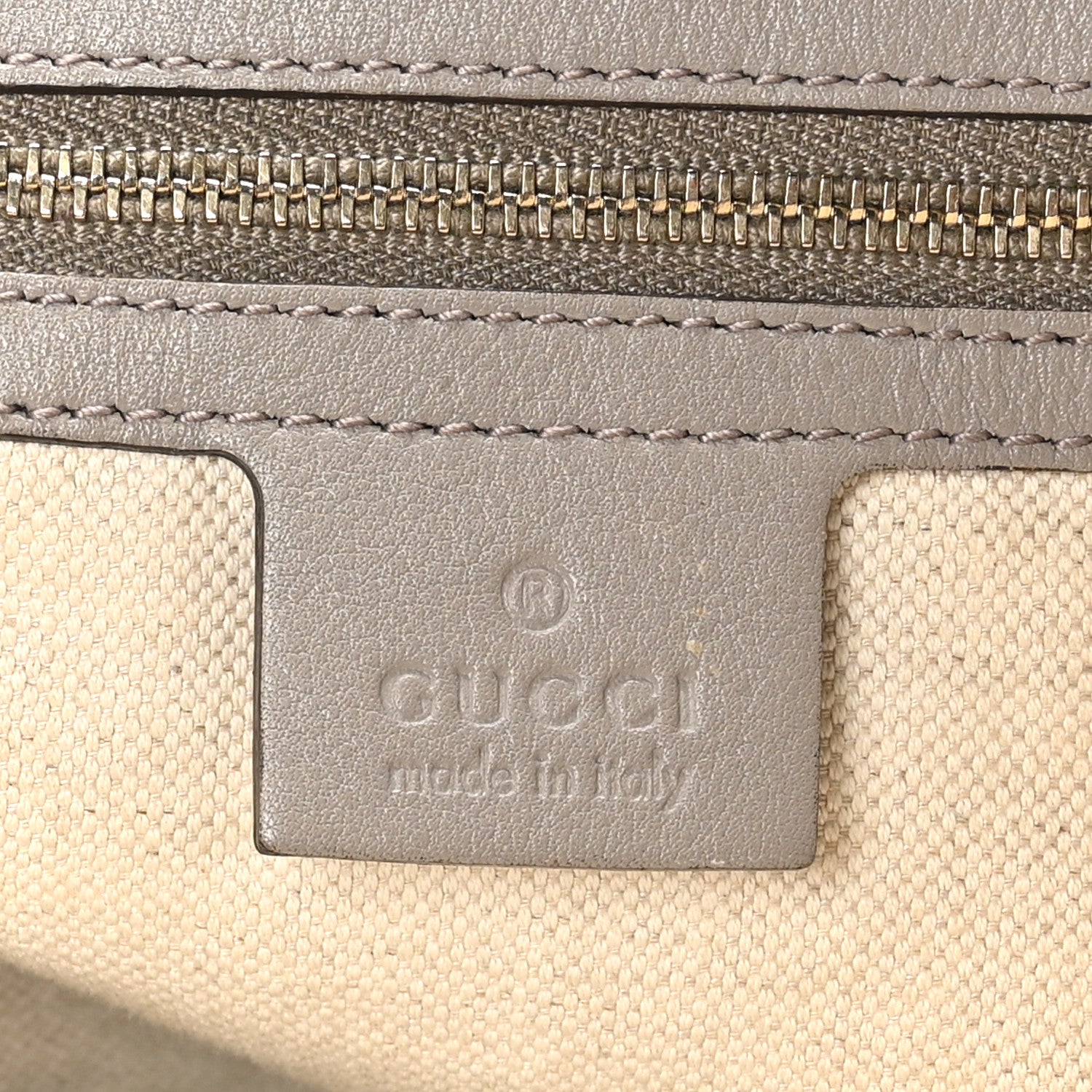 Gucci Guccissima Medium Bree Shoulder Bag Storm Grey 6 of 12