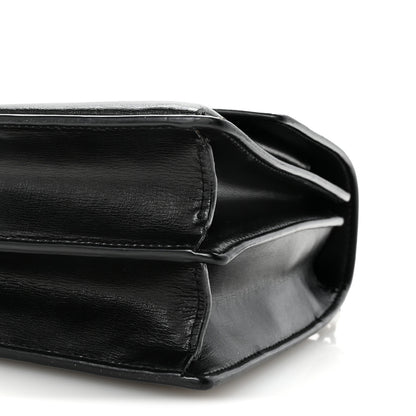 Saint Laurent Calfskin Medium Monogram Monochrome Sunset  Black 9 of 10