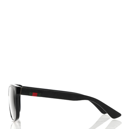 Gucci Web Square Frame GG0010S Sunglasses Black 3 of 8