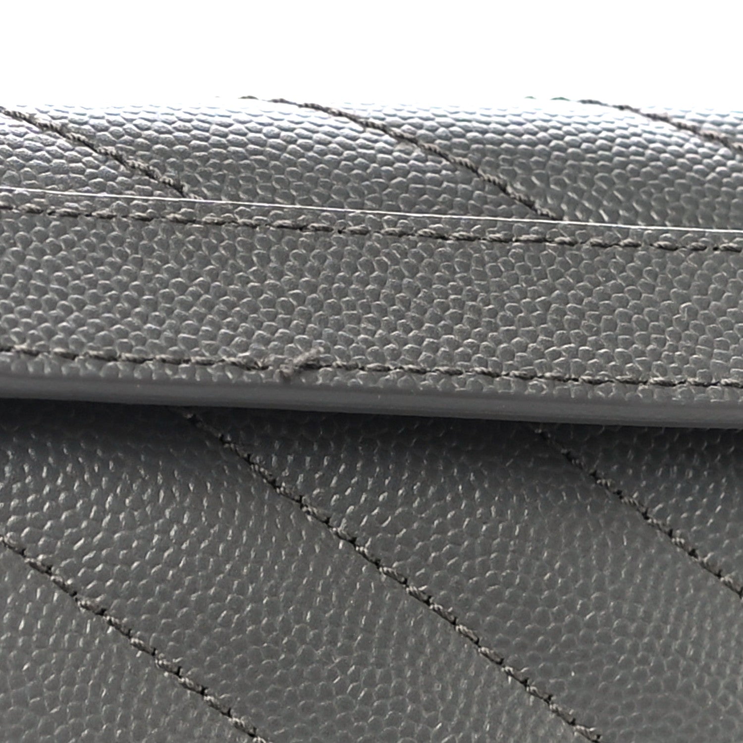 Saint Laurent Grain De Poudre Textured Mixed Matelasse Large Triquilt Monogram Satchel Earth 15 of 16
