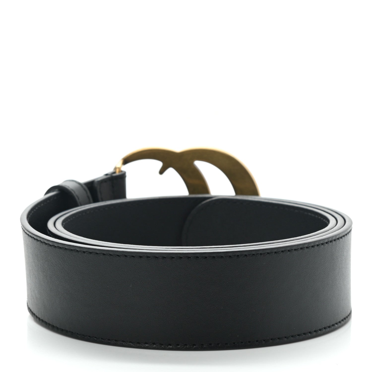 Gucci Calfskin Double G 40mm Belt 100 40 Black 2 of 4