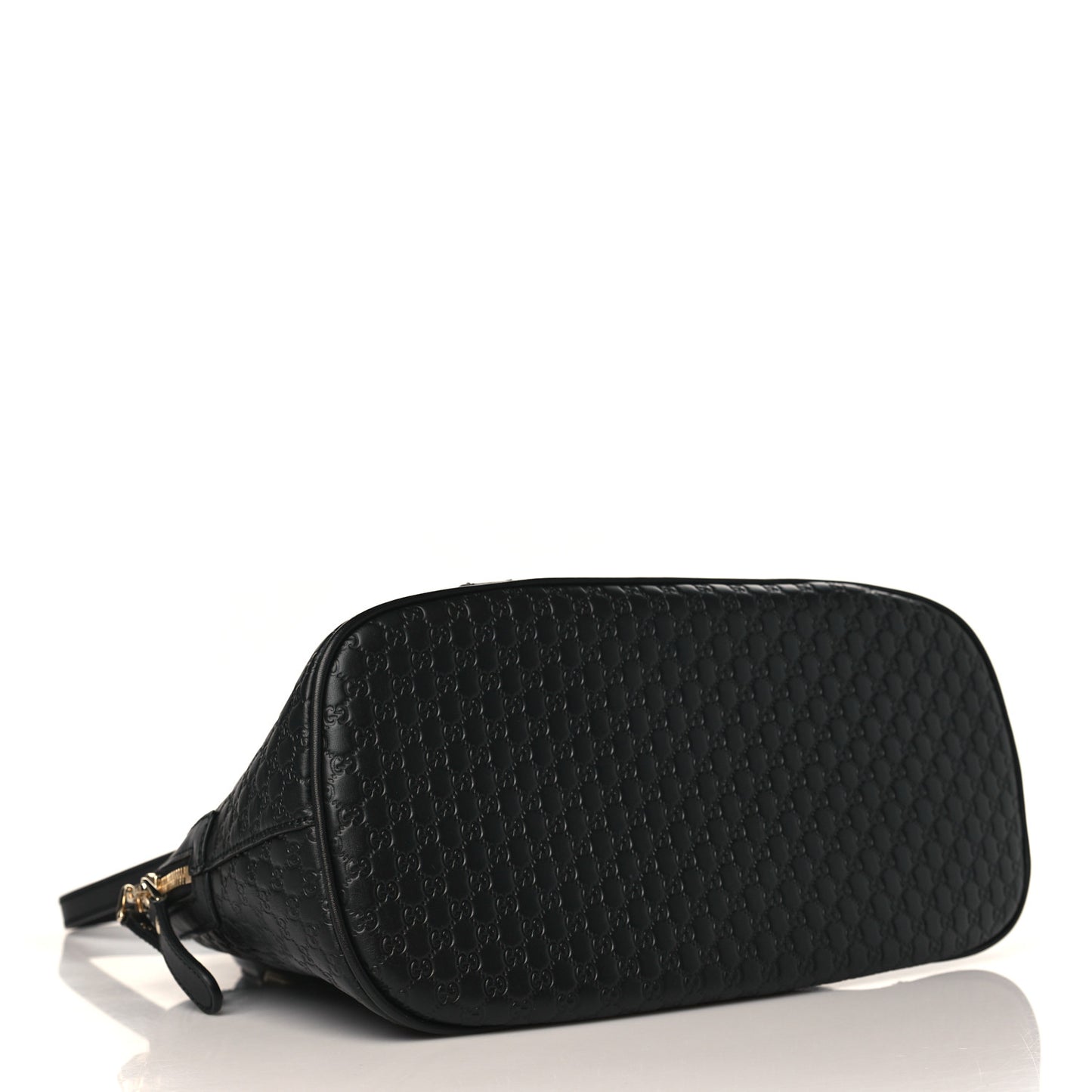 Microguccissima Medium Dome Bag Black