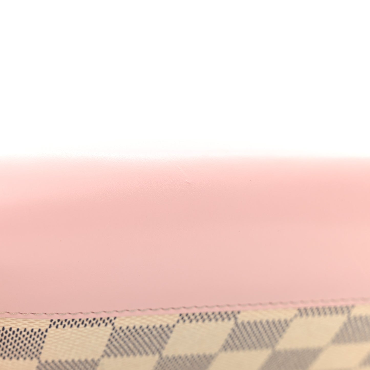 Damier Azur Calfskin Pochette Felicie Eau De Rose
