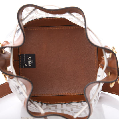 Fendi TPU FF Vitello Aura F is Fendi Grande Mon Tresor Bucket Bag White Cuoio 5 of 11