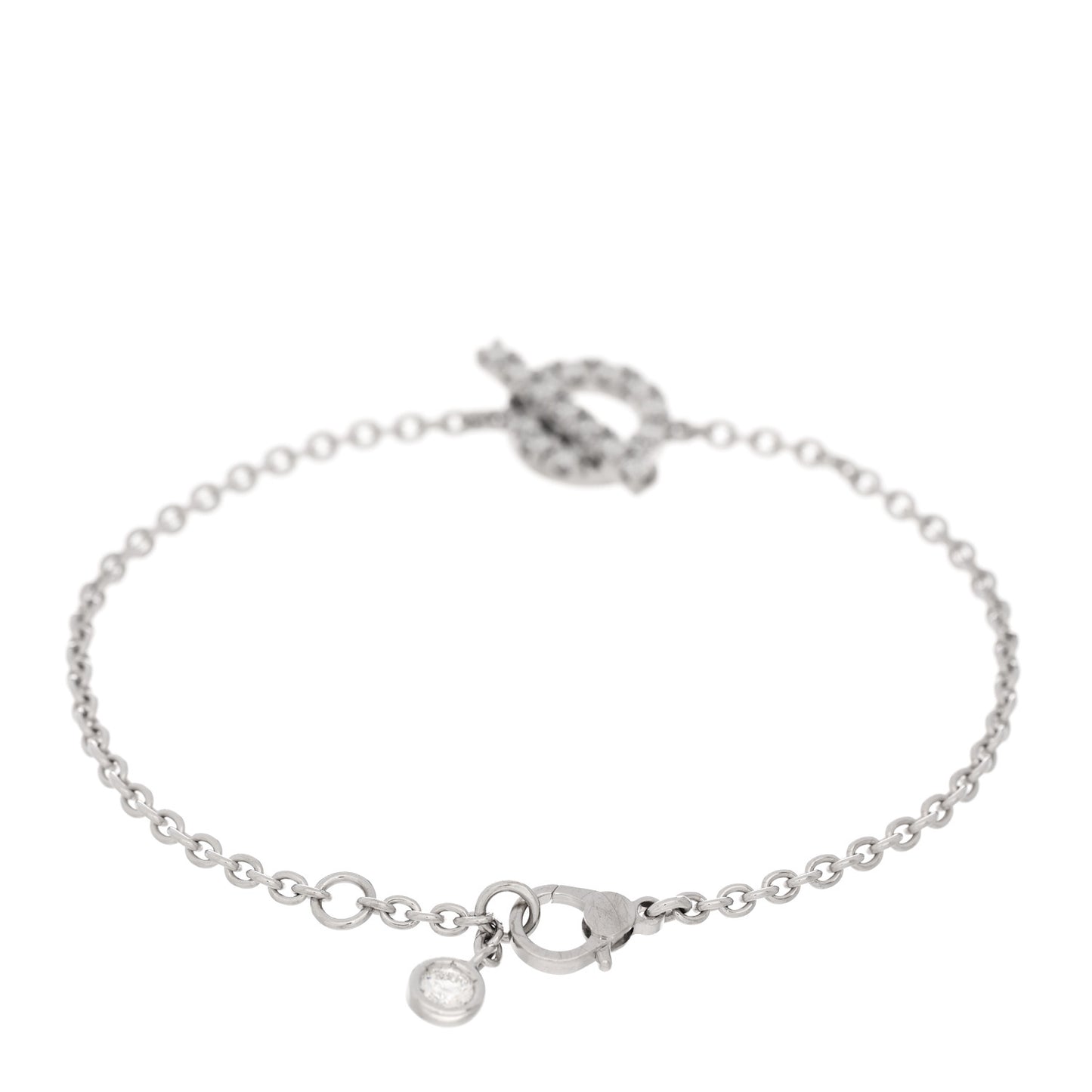 18K White Gold Diamond Finesse Bracelet SH