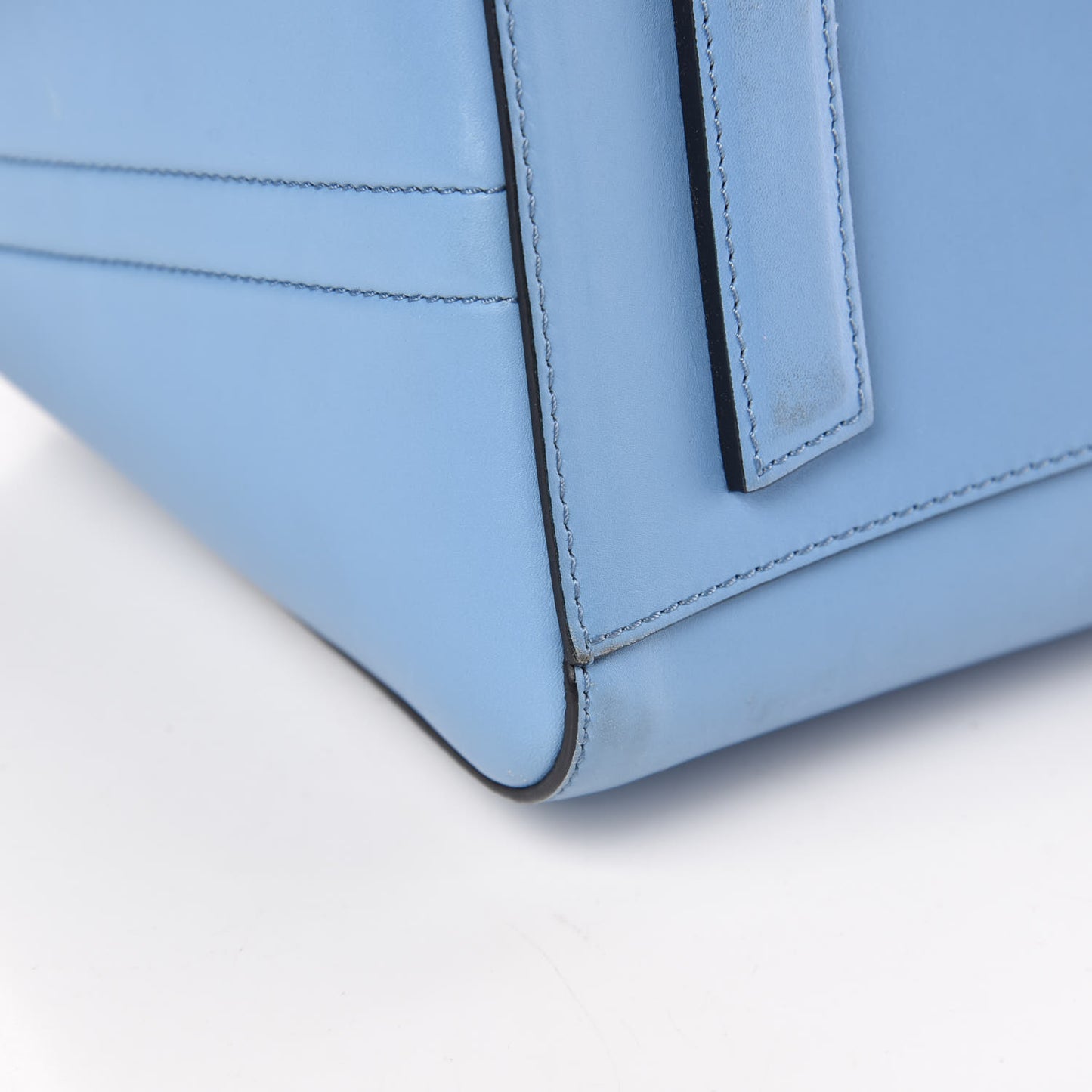 Smooth Calfskin Small Bi-Color Antigona Blue Black
