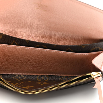 Louis Vuitton Monogram Emilie Wallet Rose Ballerine 5 of 16