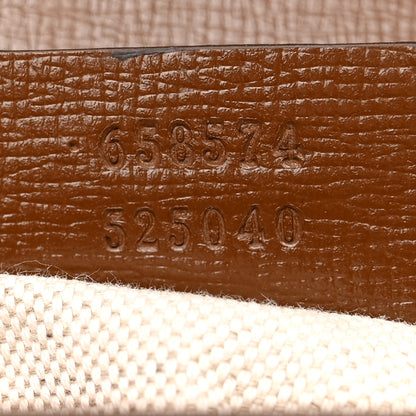 Gucci GG Supreme Monogram Web Mini Horsebit 1955 Shoulder Bag Beige Brown Sugar 7 of 13