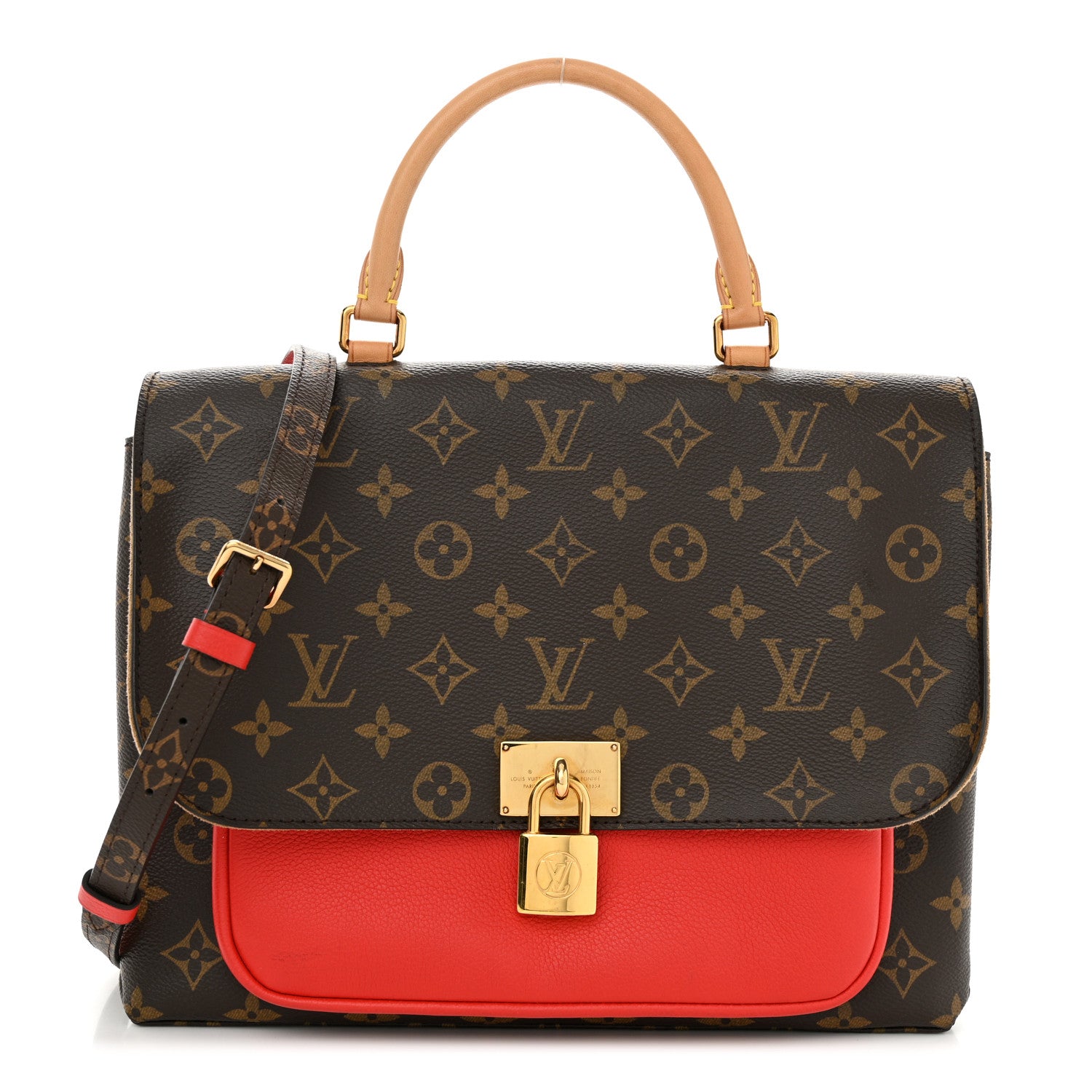 Louis Vuitton Monogram Marignan Coquelicot 8 of 14