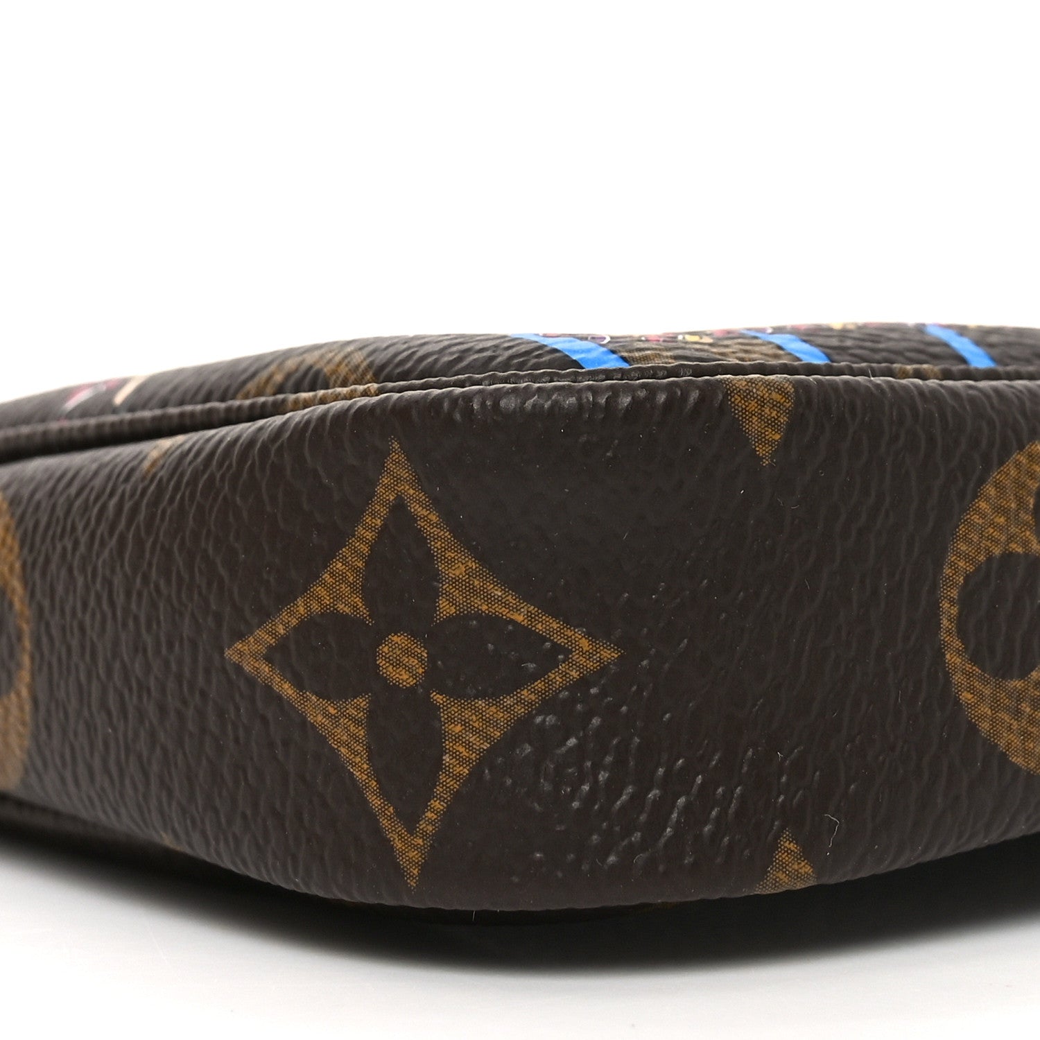 Louis Vuitton Monogram 2020 Christmas Animation Roller Coaster Mini Pochette Accessories Pivoine 7 of 9