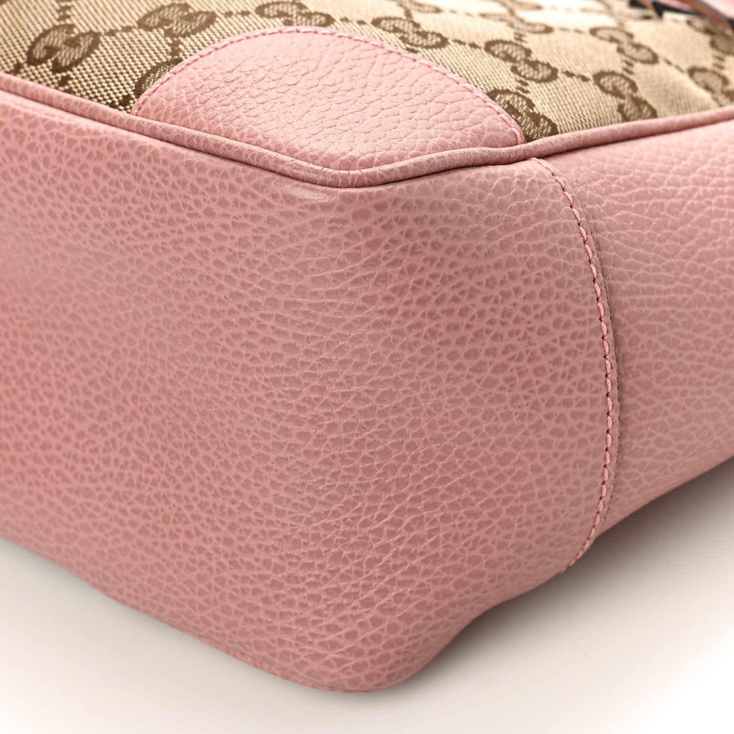 Gucci Monogram Small Bree Tote Beige Soft Pink 8 of 9