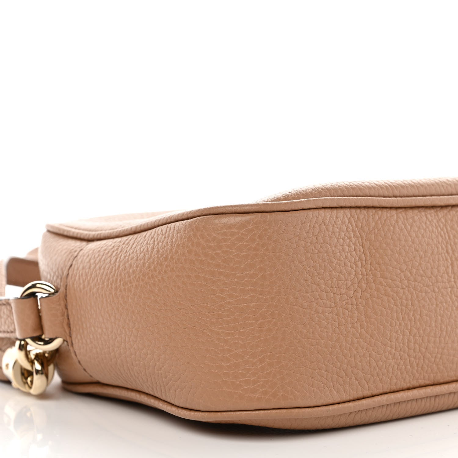 Gucci Pebbled Calfskin Small Soho Disco Bag Rose Beige 9 of 11