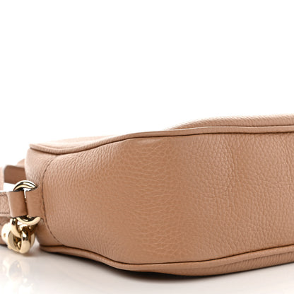 Gucci Pebbled Calfskin Small Soho Disco Bag Rose Beige 9 of 11