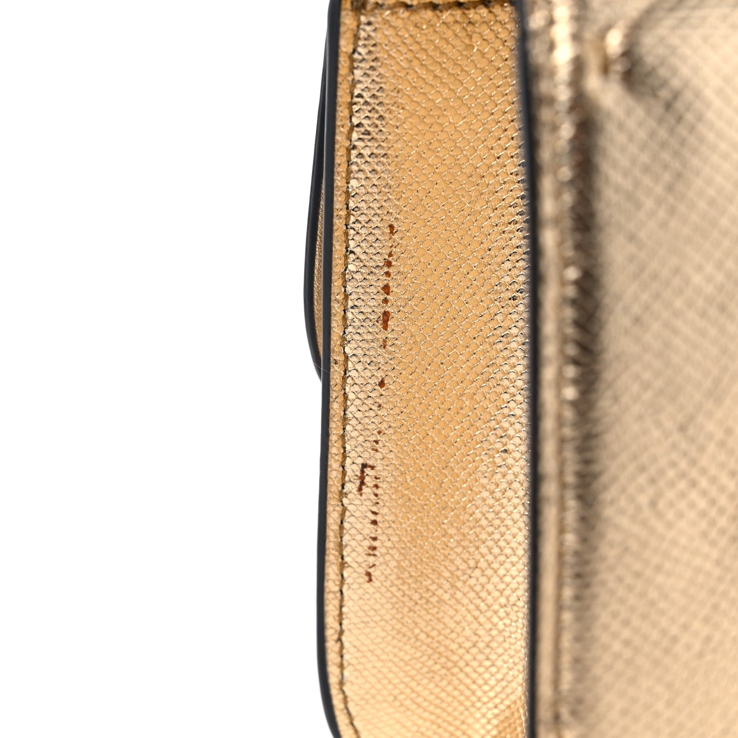 Valentino Garavani Metallic Snakeskin Small VSling Shoulder Bag Gold 11 of 11