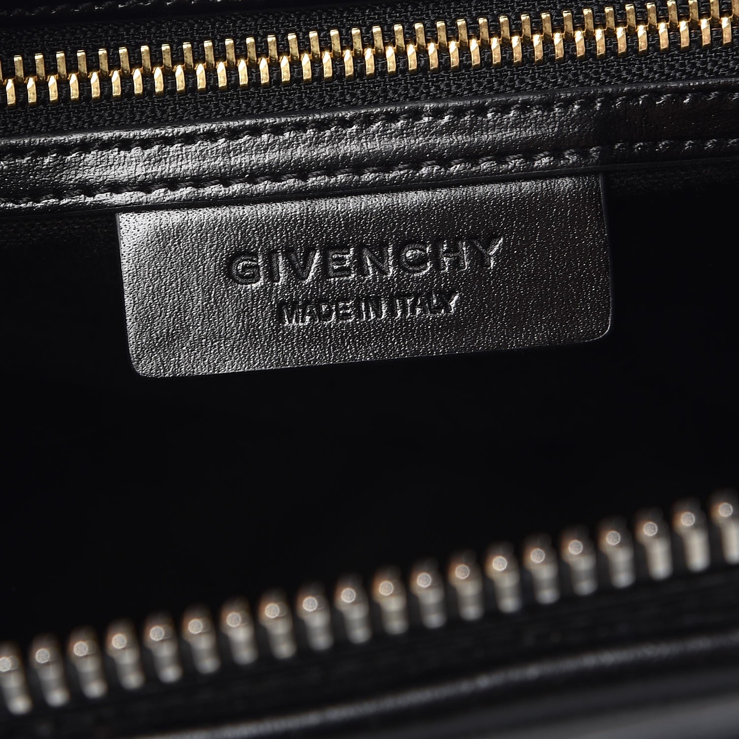 Givenchy Shiny Lord Calfskin Medium Antigona Black 6 of 9