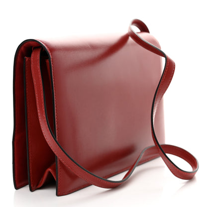 Hermes Box Annie Clutch Shoulder Bag Rouge Vif 3 of 19