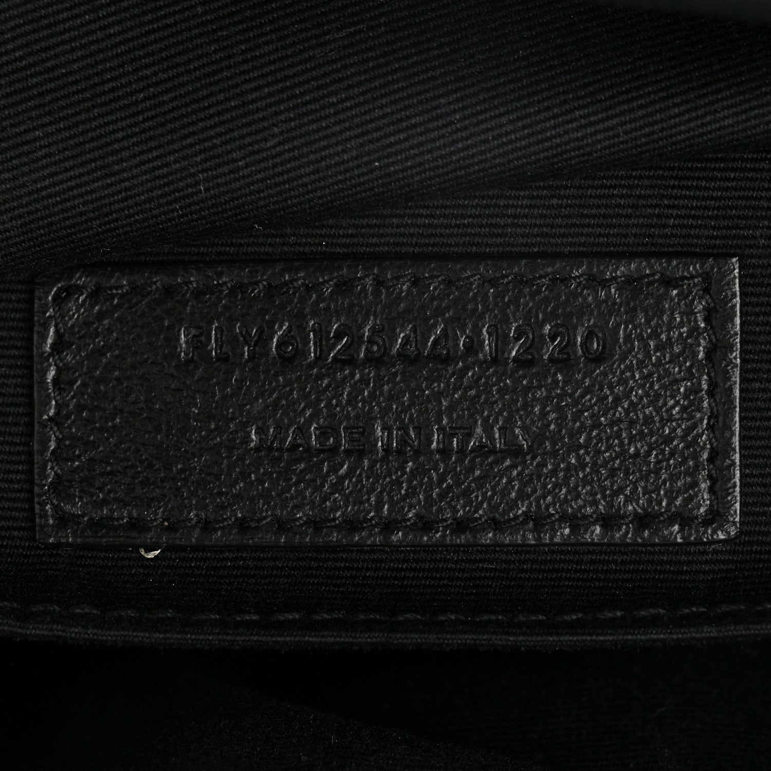 Saint Laurent Calfskin Matelasse Monogram Monochrome Lou Camera Bag Black 7 of 13