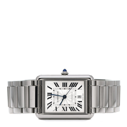Cartier Stainless Steel 31mm Tank Must Automatic Watch 2 of 5