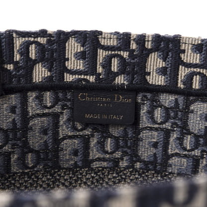 Christian Dior Oblique Medium Book Tote Blue Multicolor 8 of 10
