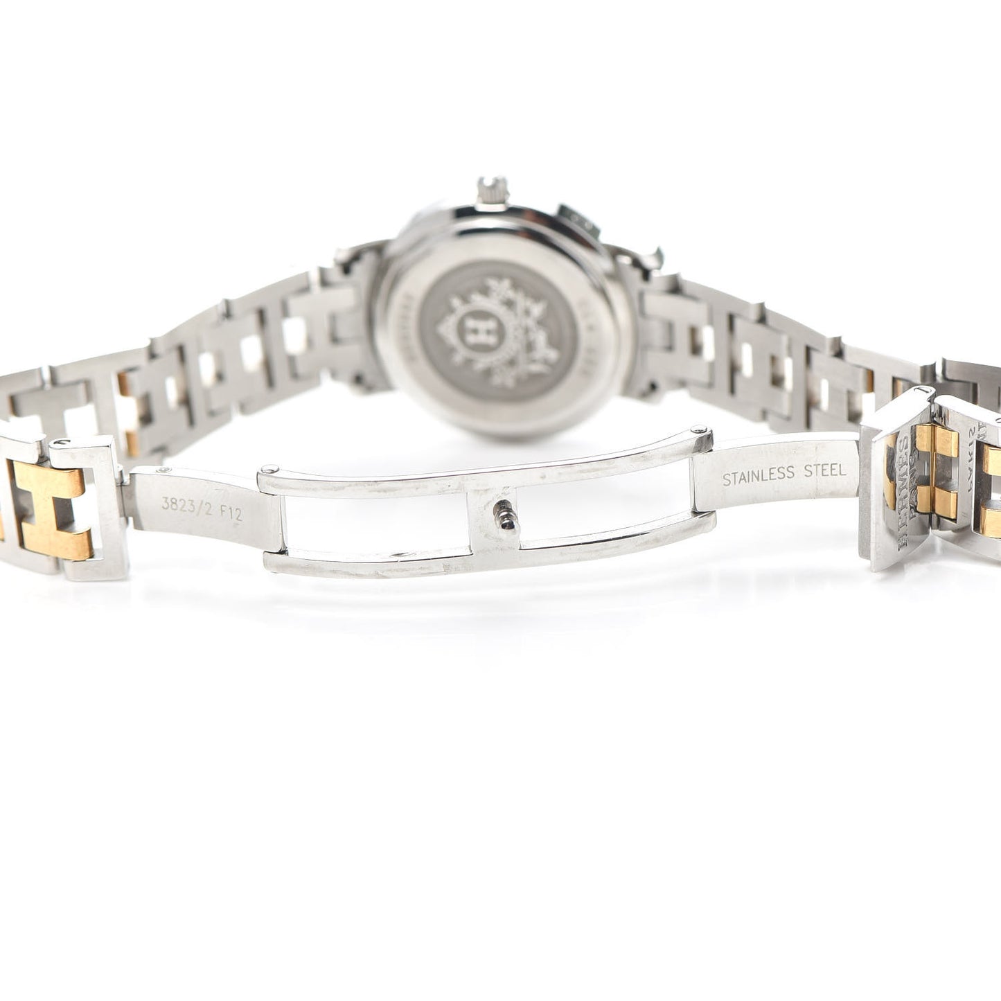 Stainless Steel 24mm Clipper Quartz Watch Gold