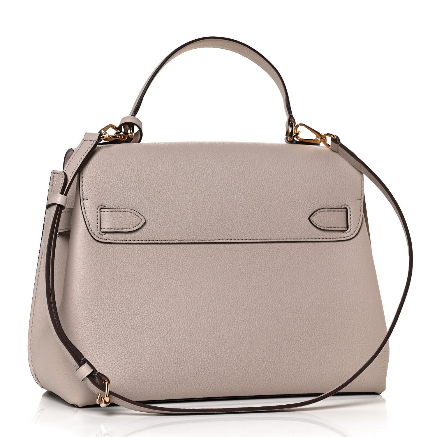 Louis Vuitton Soft Calfskin Lockme Ever MM Greige 3 of 11