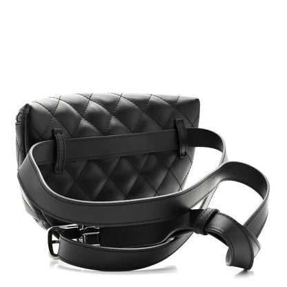 Chanel Calfskin Quilted Waist Belt Bag Black 3 of 12