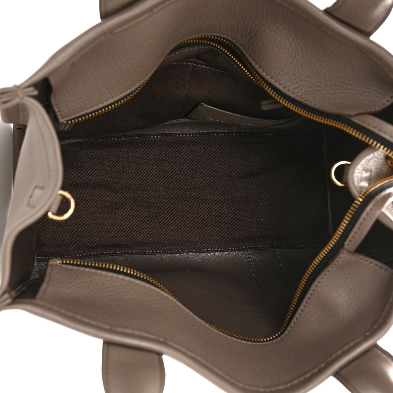 Marc Jacobs Grained Calfskin Medium The Tote Bag Grey 5 of 11