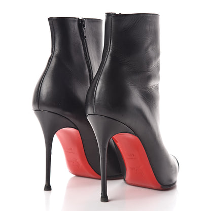Christian Louboutin Calfskin Calamijane Booty 100 Ankle Boots 40.5 Black 4 of 12