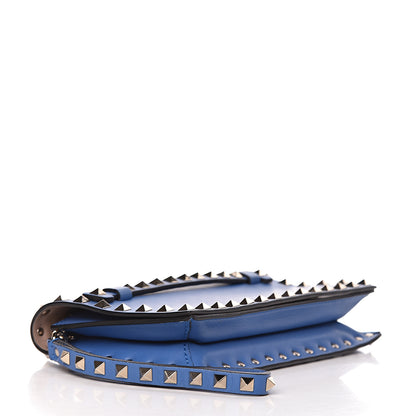 Valentino Garavani Nappa Small Rockstud Wristlet Clutch Light Sapphire 4 of 10