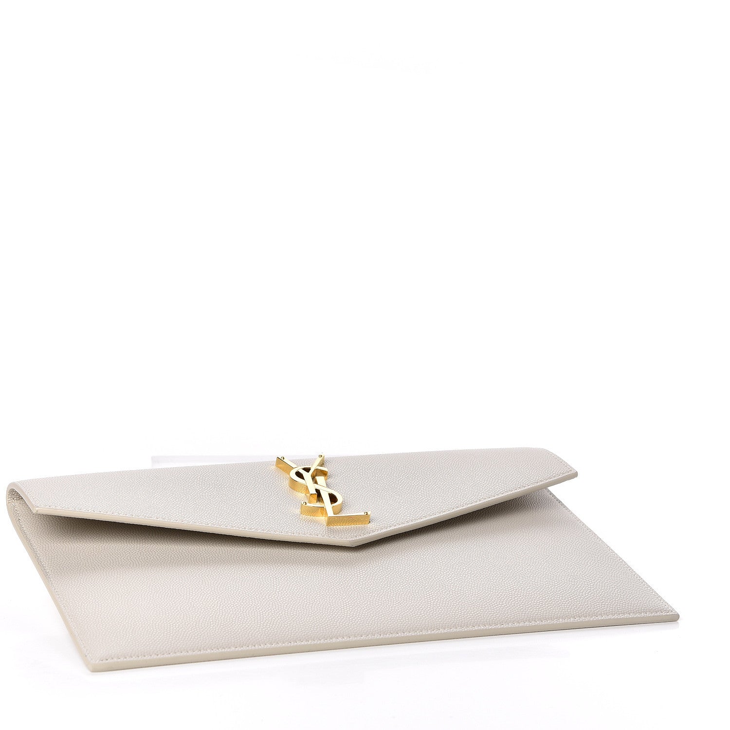 Saint Laurent Grain De Poudre Uptown Pouch Crema Soft 4 of 7