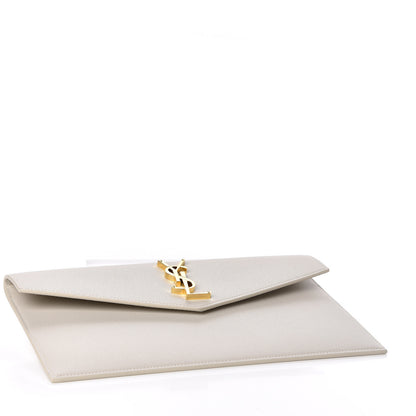 Saint Laurent Grain De Poudre Uptown Pouch Crema Soft 4 of 7