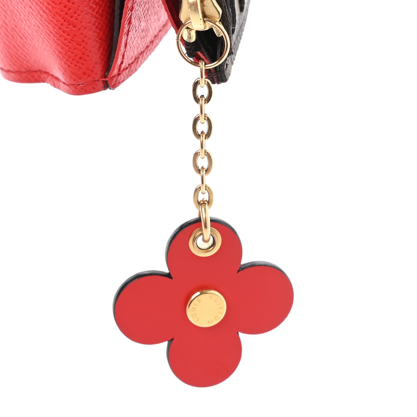 Monogram Bloom Flower Emilie Wallet Coquelicot