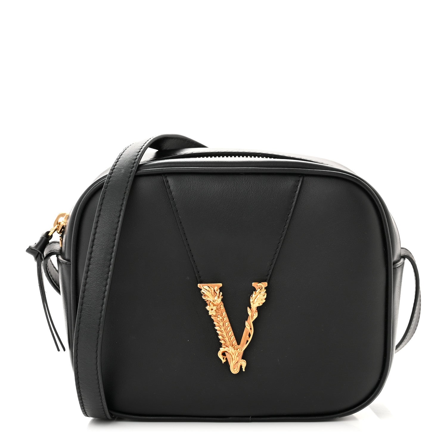 Versace Nappa Virtus Camera Bag Black 1 of 11