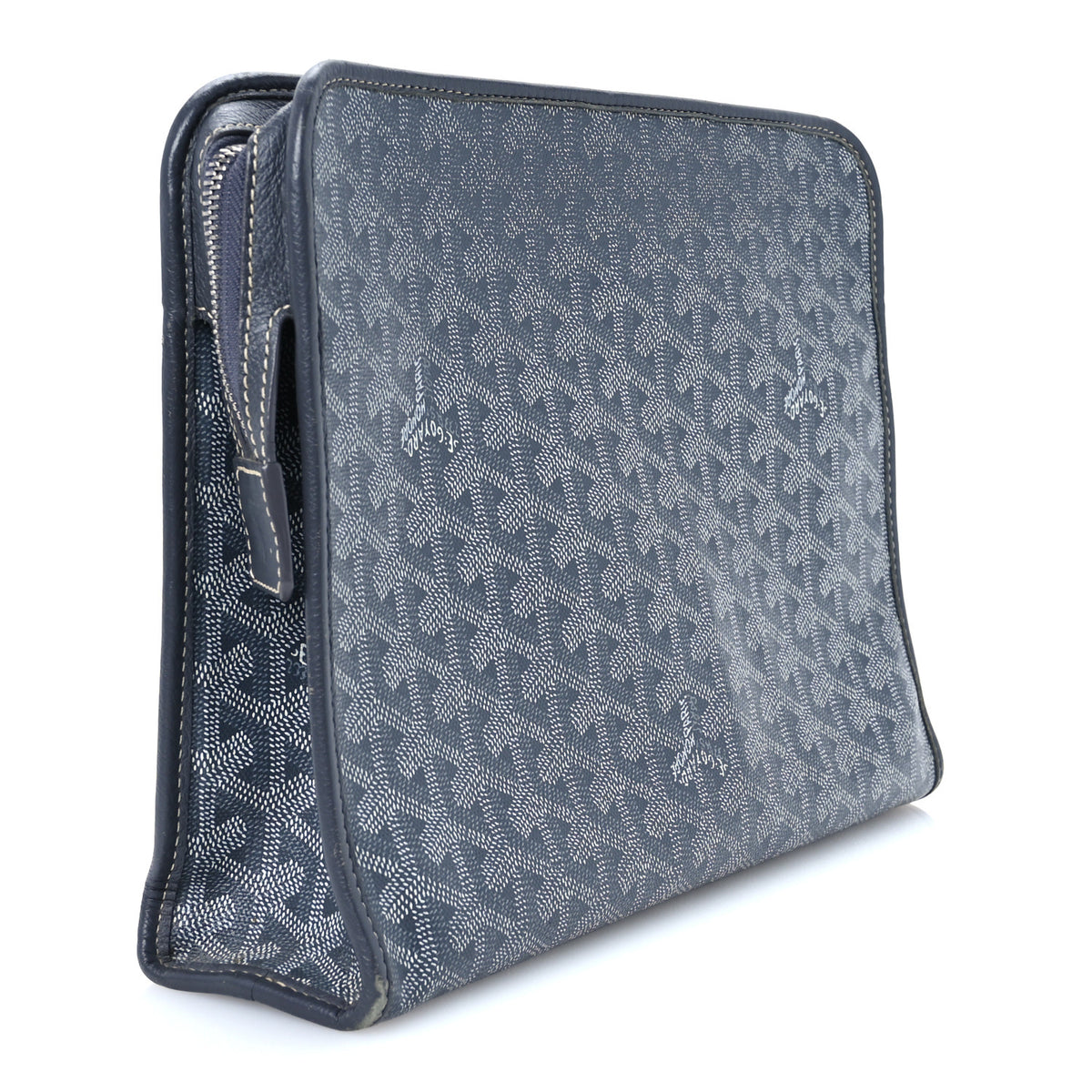 Goyardine Jouvence GM Toiletry Pouch Grey