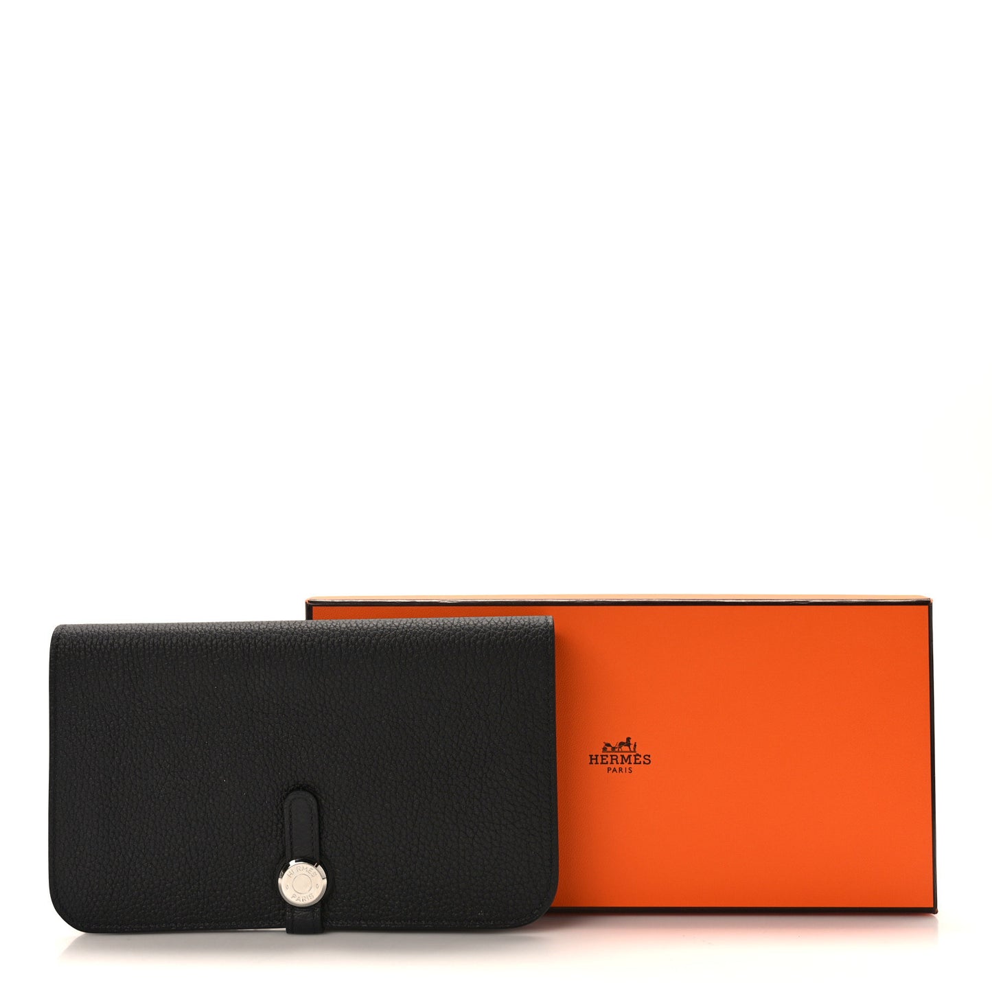 Togo Dogon Duo Wallet Black