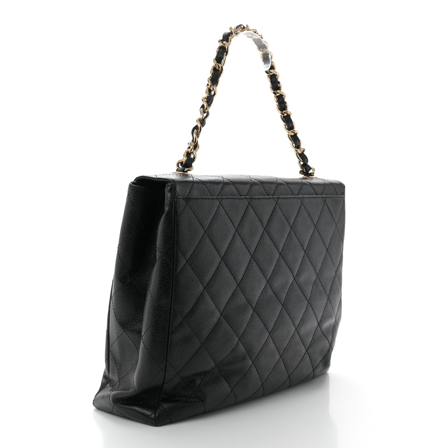 Chanel Caviar Quilted Single Flap Black 3 of 11