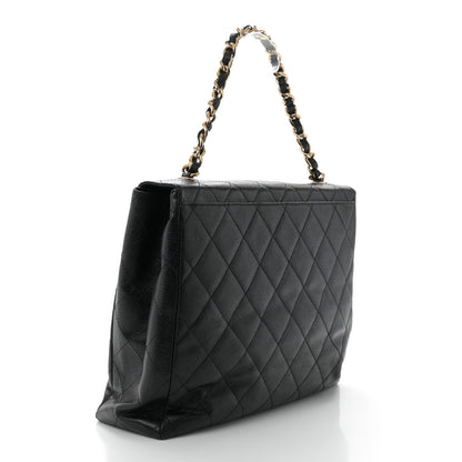 Chanel Caviar Quilted Single Flap Black 3 of 11