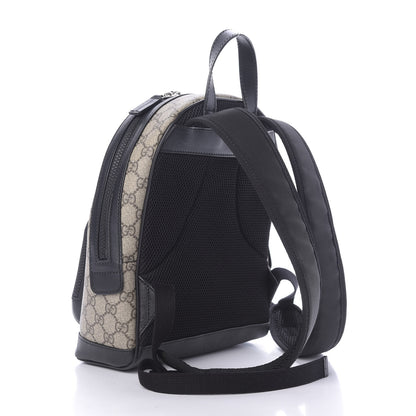 Gucci GG Supreme Monogram Small Eden Day Backpack Black 2 of 11