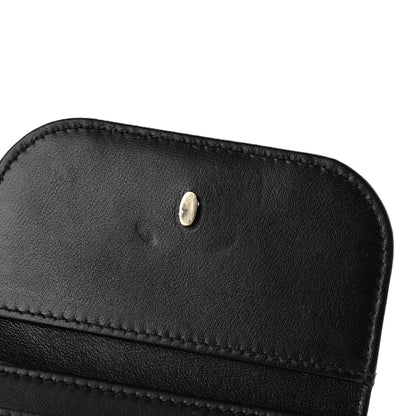 Chanel Lambskin Quilted Flap Card Holder Black 7 of 10