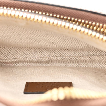 Gucci GG Supreme Monogram Textured Calfskin Retro Interlocking G Belt Bag Beige Ebony Brown Sugar 5 of 11