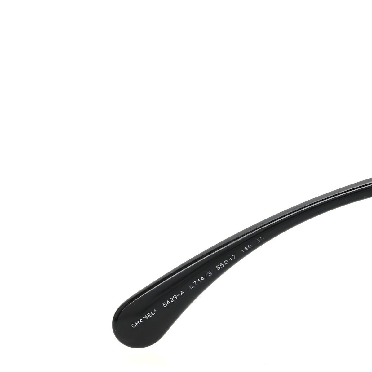 Acetate Butterfly Signature CC Sunglasses 5429-A Black