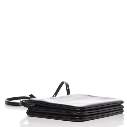 Celine Lambskin Small Trio Crossbody Bag Black 4 of 9