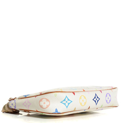 Louis Vuitton Monogram Multicolor Pochette Accessories White 4 of 8