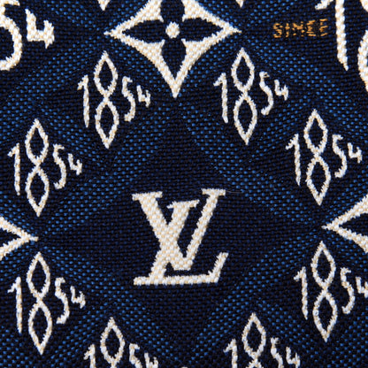 Louis Vuitton Jacquard Since 1854 Cosmetic Pouch PM Blue 10 of 11