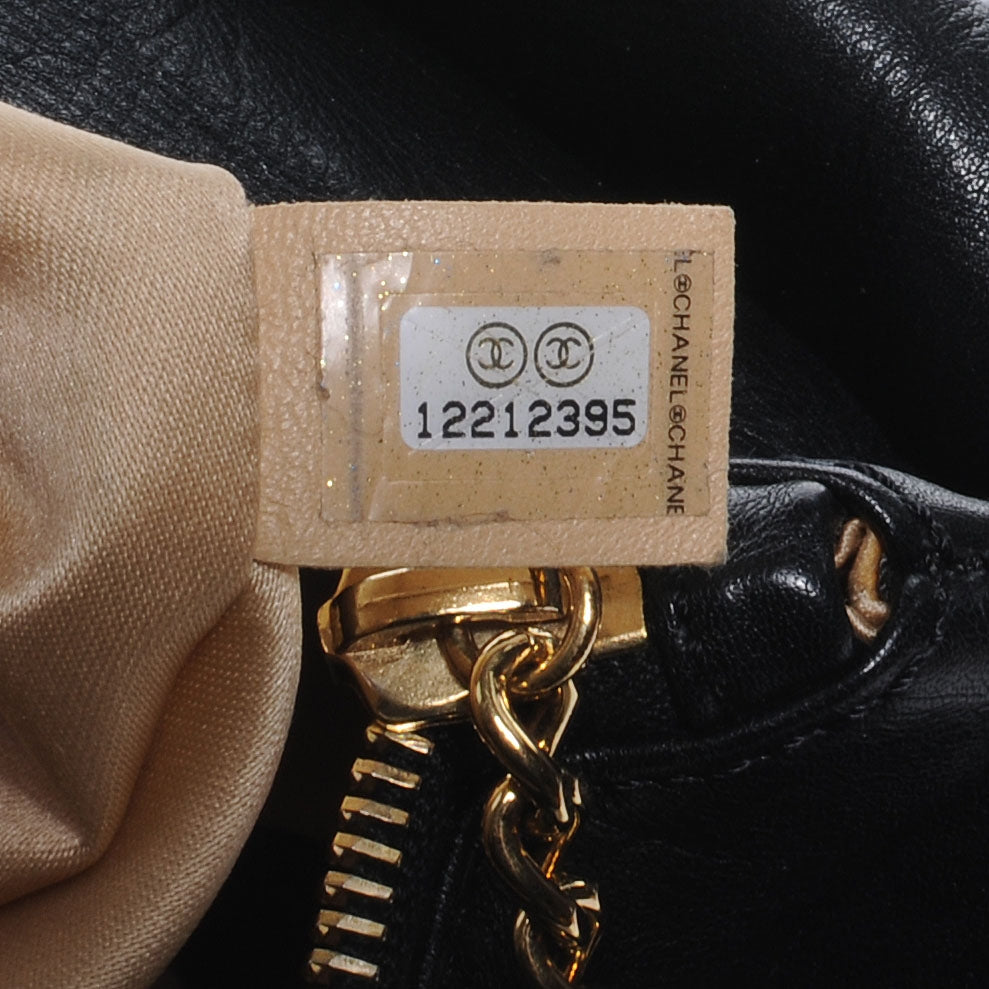 Chanel Calfskin Rodeo Drive Hobo Black 7 of 7
