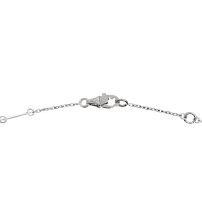 Van Cleef & Arpels 18K White Gold Diamond Mini Frivole Pendant Pave Necklace 4 of 7