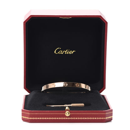 Cartier 18K Pink Gold LOVE Bracelet 19 7 of 7