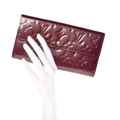 Louis Vuitton Vernis Sarah Wallet Violet 2 of 12