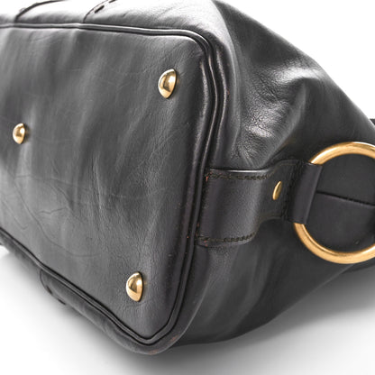 Saint Laurent Calfskin Large Muse Dark Brown 10 of 10